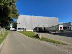Hausansicht - Lagerhalle mit Hochregalanlage