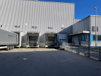 Hausansicht - Lagerhalle mit Hochregalanlage