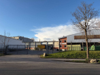 Einfahrt - Logistik-/Produktionshalle im Textilviertel