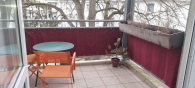 Balkon - Stadtnahe lichtdurchflutete 3 Zimmer-Wohnung mit West-Loggia im Antonsviertel