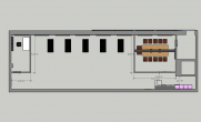 Grundriss - Büro-/Ausstellungsfläche im Textilviertel